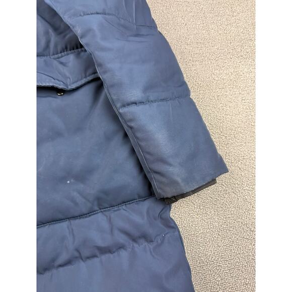 Everlane Women's XS Navy Blue ReNew Long Puffer Jacket - Picture 10 of 16